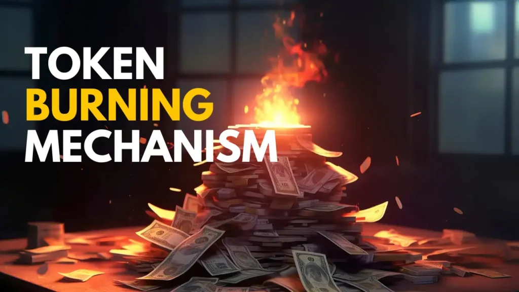 How does the ALEO Quiz How Do You Define Tokenomics Coinbase Quiz work token burning