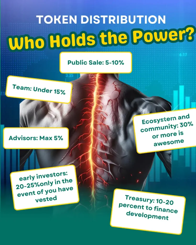 tokenomincs token distribution