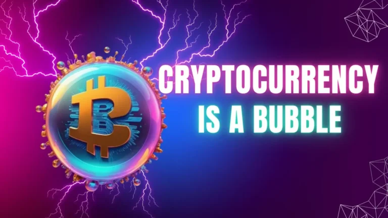 Cryptocurrency is a Bubble