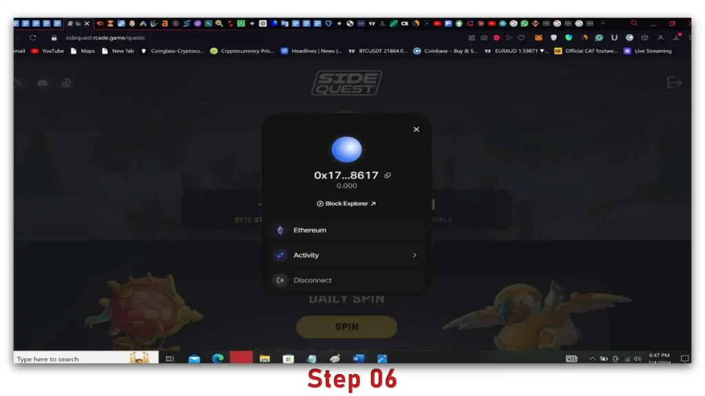 wallet-web-connect-step-by-step