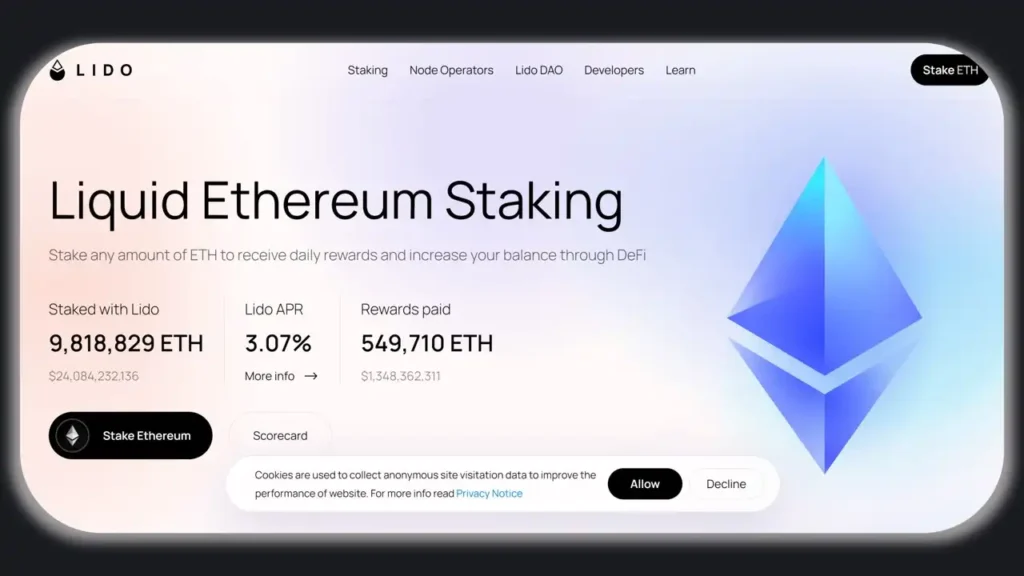 Ethereum-staking-2024-lido-pool