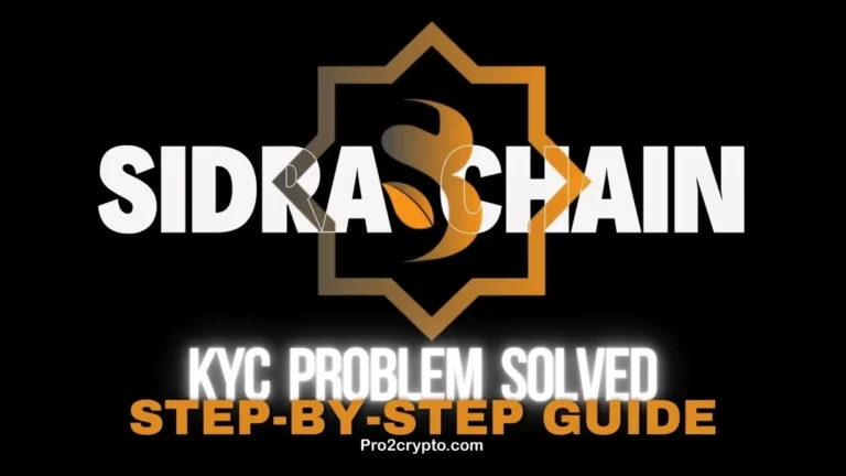 Sidra Chain KYC Problem