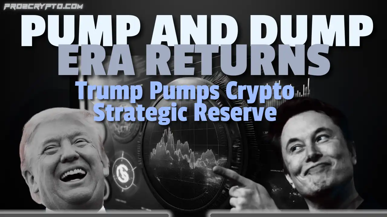 Trump Pumps Crypto Strategic Reserve