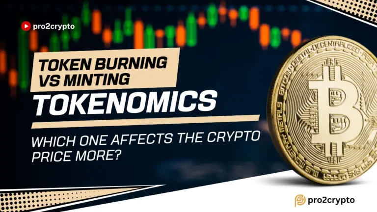token burning vs token minting by pro2crypto